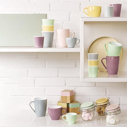 Miniatura 2 de Bormioli Rocco Icon taza, 11.5 onzas., vidrio opal, juego de 6, violeta