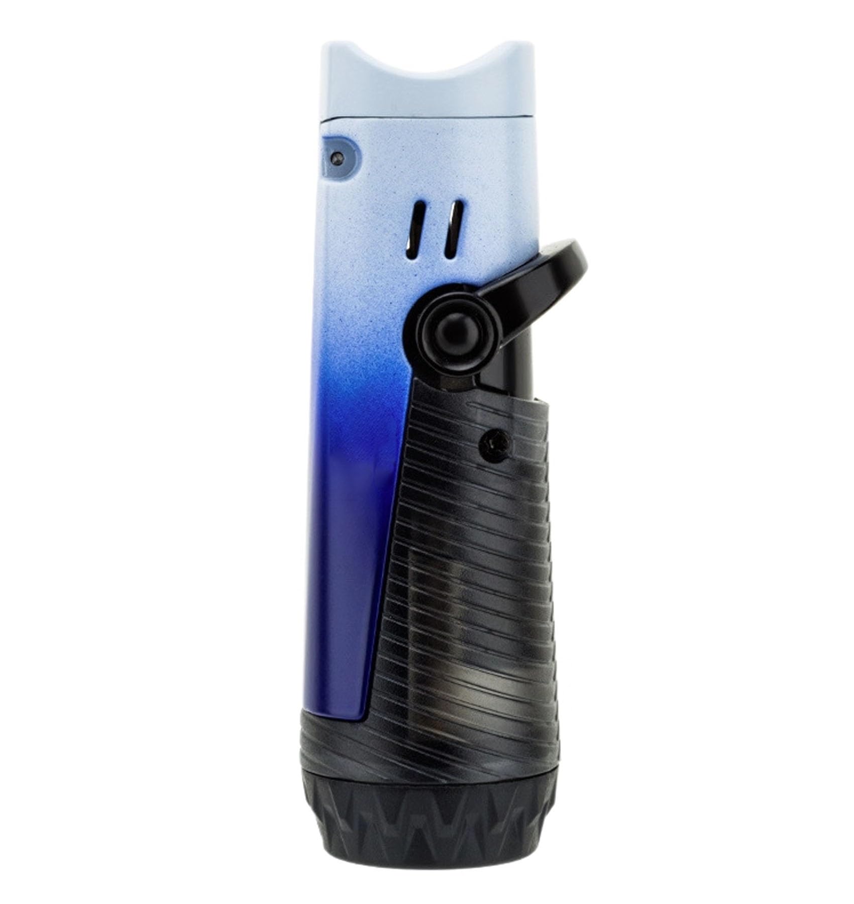 3pack Cigar lighter Windproof Butane Refillable Gas Torch Lighter adjustable torch,Christmas,Valentine's Day,Father's Day,Birthday Gifts(Blue)