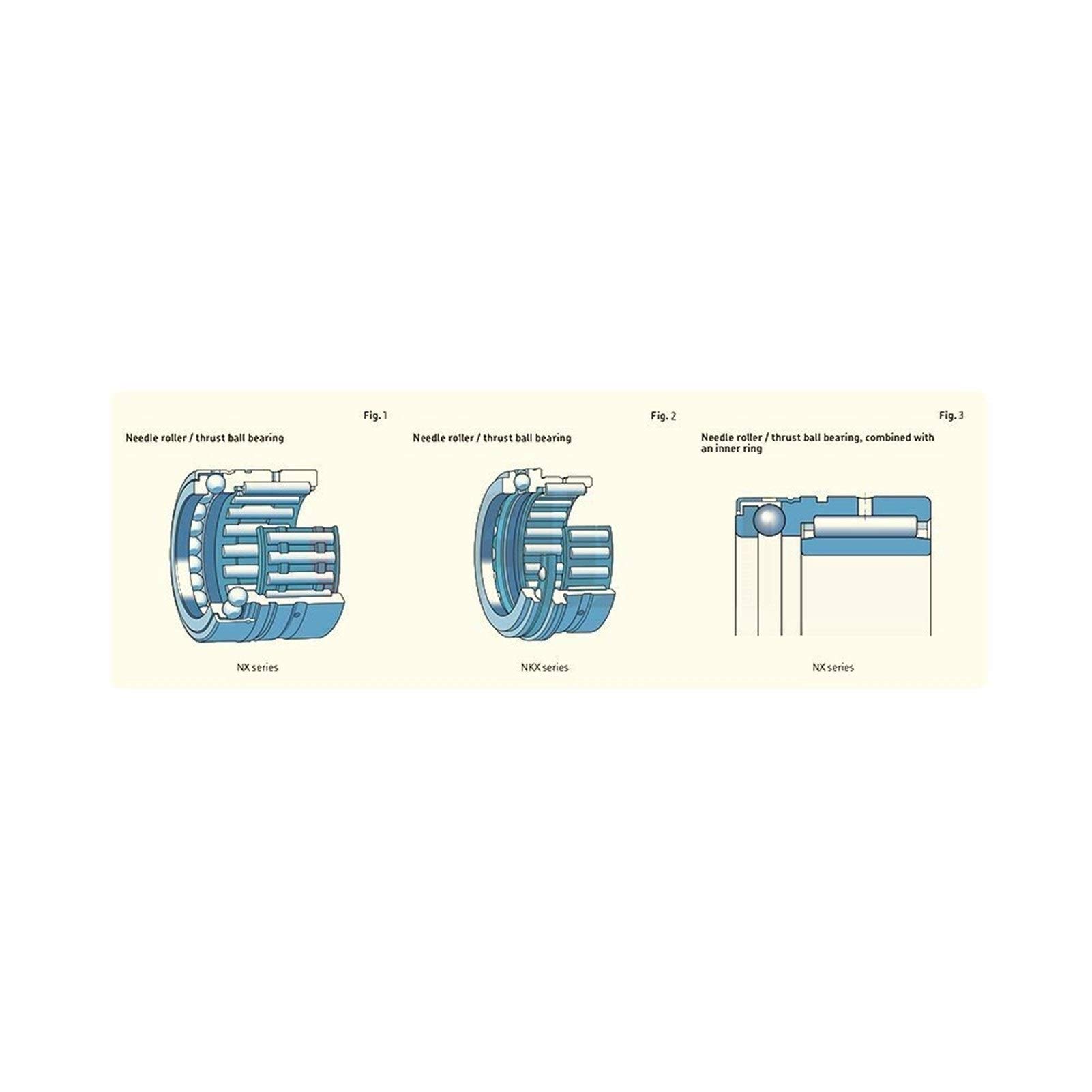 1PC NKX45Z roulements combinés 45x58x65x32mm NAX4532Z roulement à Billes de butée à Rouleaux avec Cage NKX45 Z