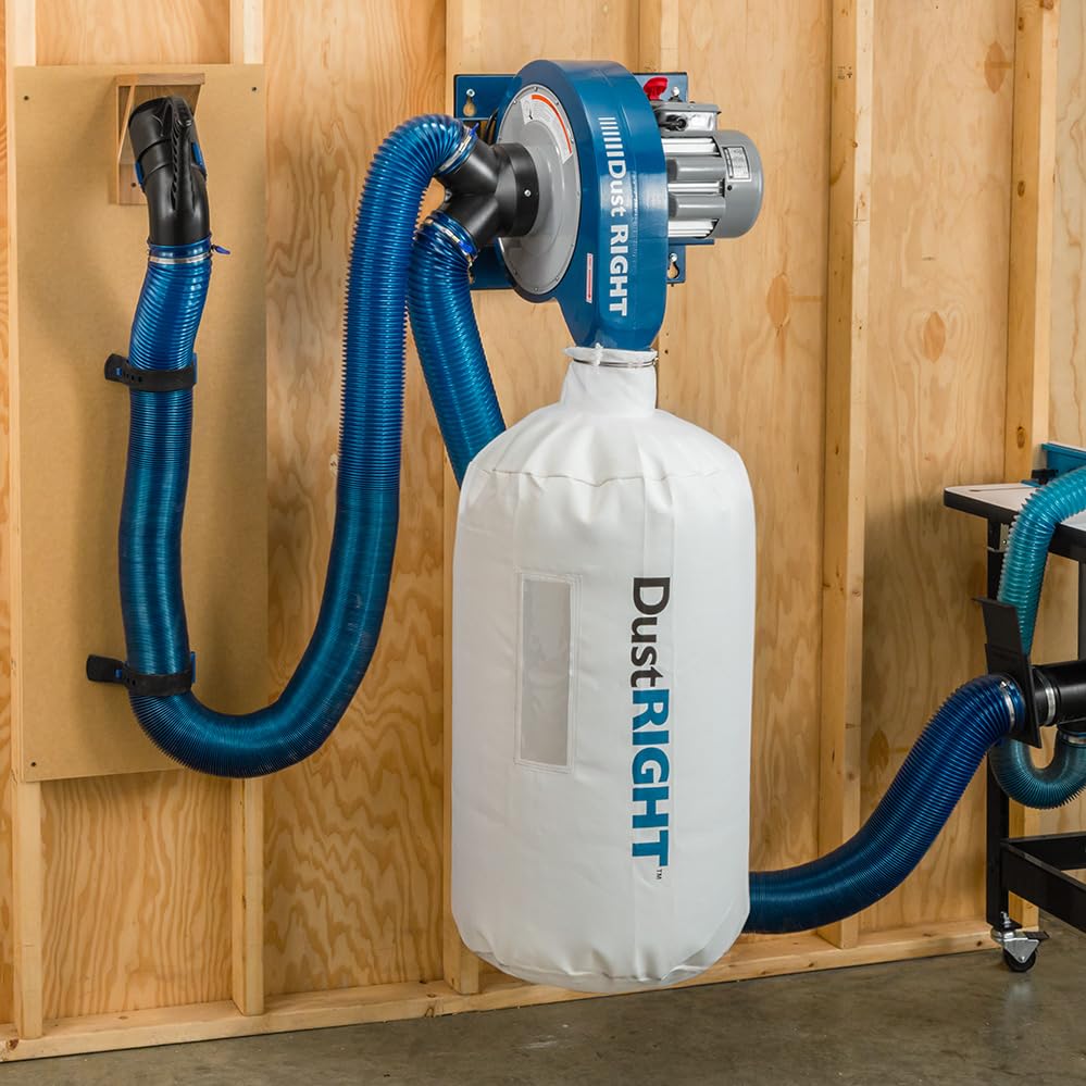 Dust Right 1250 CFM Wall Mount