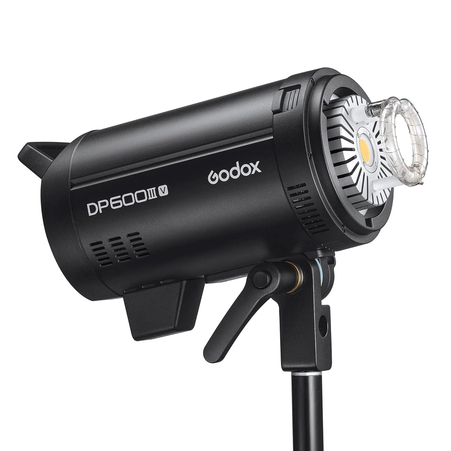 Godox DP600IIIV Studio Flash front view with reflector