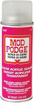 Mod Podge Acrylic Sealer 11-Ounce, 1450 Super Gloss