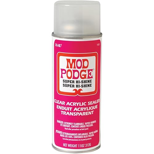 Mod Podge Acrylic Sealer (11-Ounce), 1450 Super Gloss