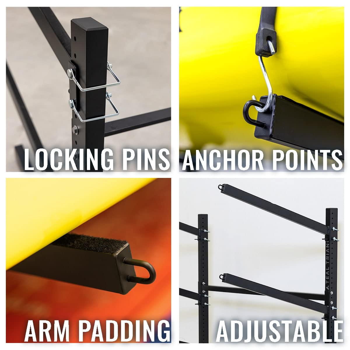 Snapklik.com : Teal Triangle Freestanding G-Watersport 4 Kayak And SUP ...