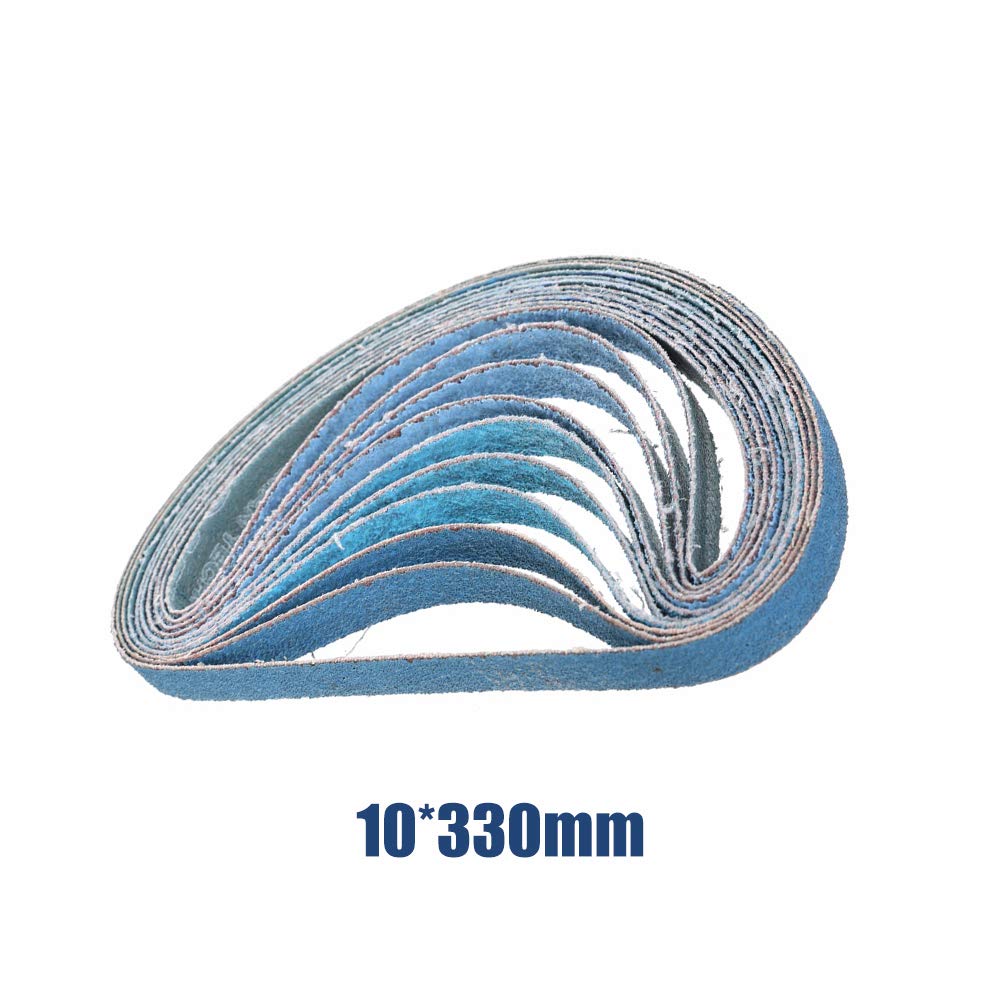 Lot De 10 Bandes Abrasives 100x920 Mm Grain P100 - Tissu Coton, Oxyde D'aluminium - Pour Ponceuse à Bande Bande Ponceuse Tissu Coton Lot De 10 Bandes Abrasives 100x920 Mm Grain P100 - Tissu Coton, Oxyde D'aluminium - Pour Ponceuse à Bande Bande Ponceuse Tissu Coton