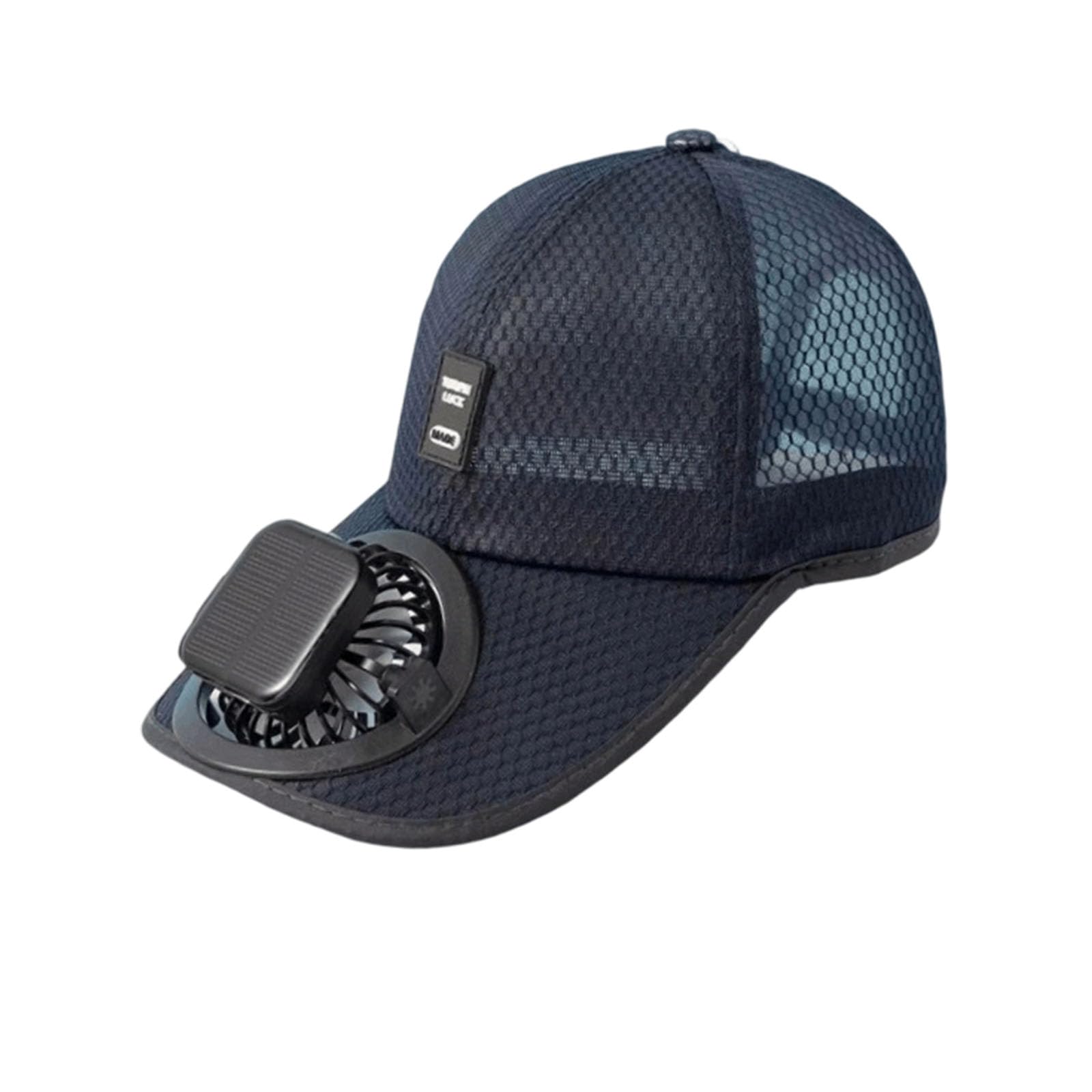 Jazuaiao Powered Cooling Baseball Cap with USB Rechargeable Battery and Adjustable Wind for Outdoor Activities Unisex Ventilated Cap