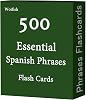 500 Common Spanish Phrases Flash Cards