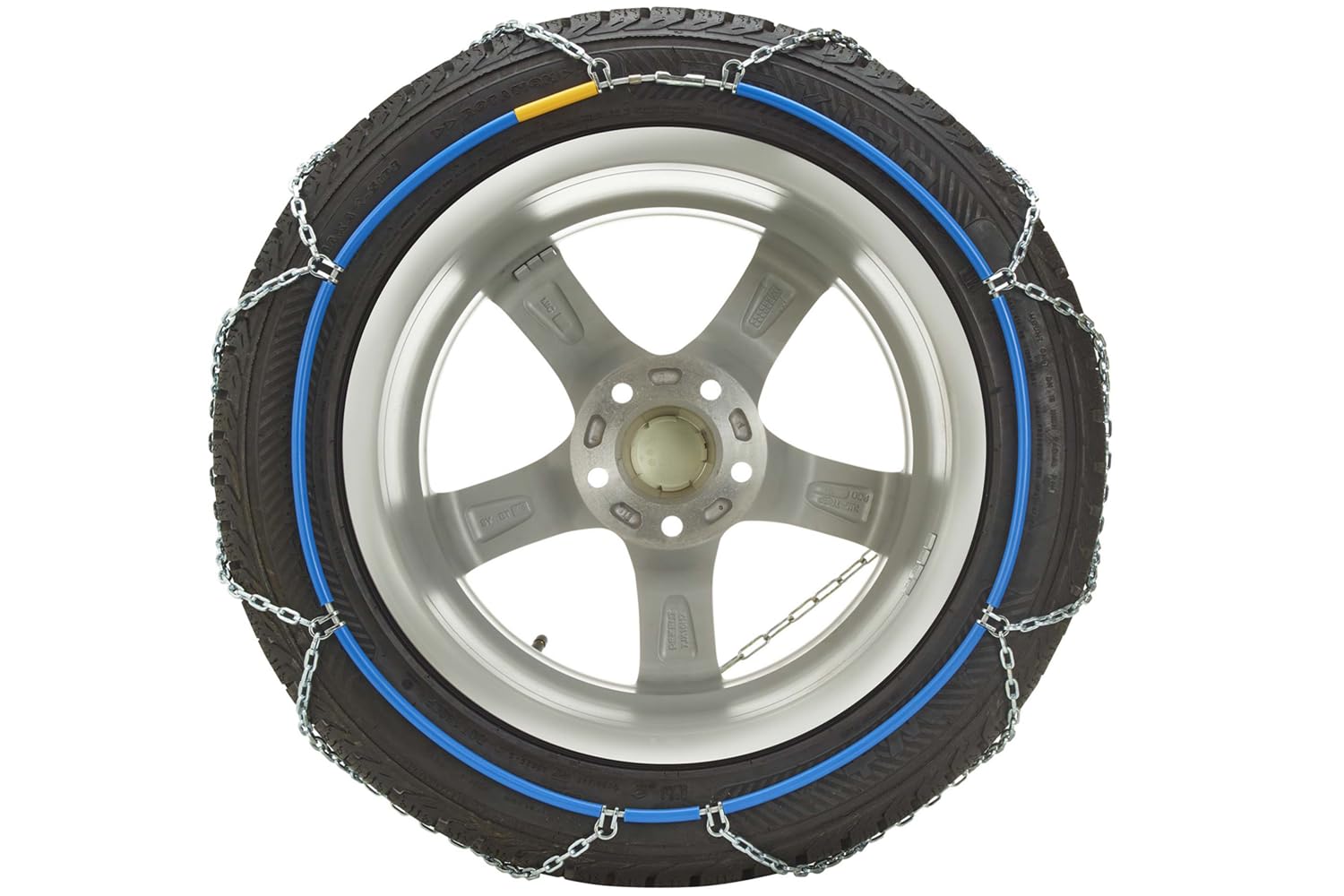 KÖNIG Catene da Neve Zip 9 Gruppo 104 per Pneumatici 235/70/15, Maglia da 9 mm per Massima Trazione su Ghiaccio, Omologate ÖNORM V5117, Compatibili con ABS ed ESP