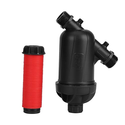 DEWIN Filtro de riego por goteo – Filtro de disco de filtro de agua de 1 pulgada, 120 malla de 130 micrones, accesorio de riego por goteo para