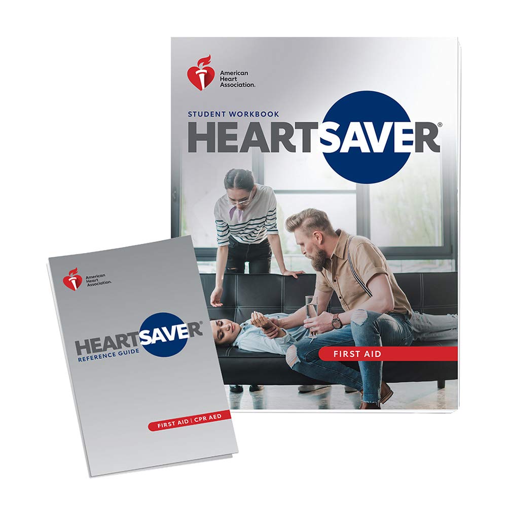 Heartsaver First Aid Student Manual Textbook Binding – January 1, 2021
