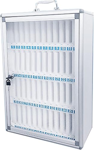 Miniatura 9 de 244860 ranuras caja de casillero para teléfono celular, aleación de aluminio, cerrable, aulas escolares militares, poner gabinetes de almacenamiento