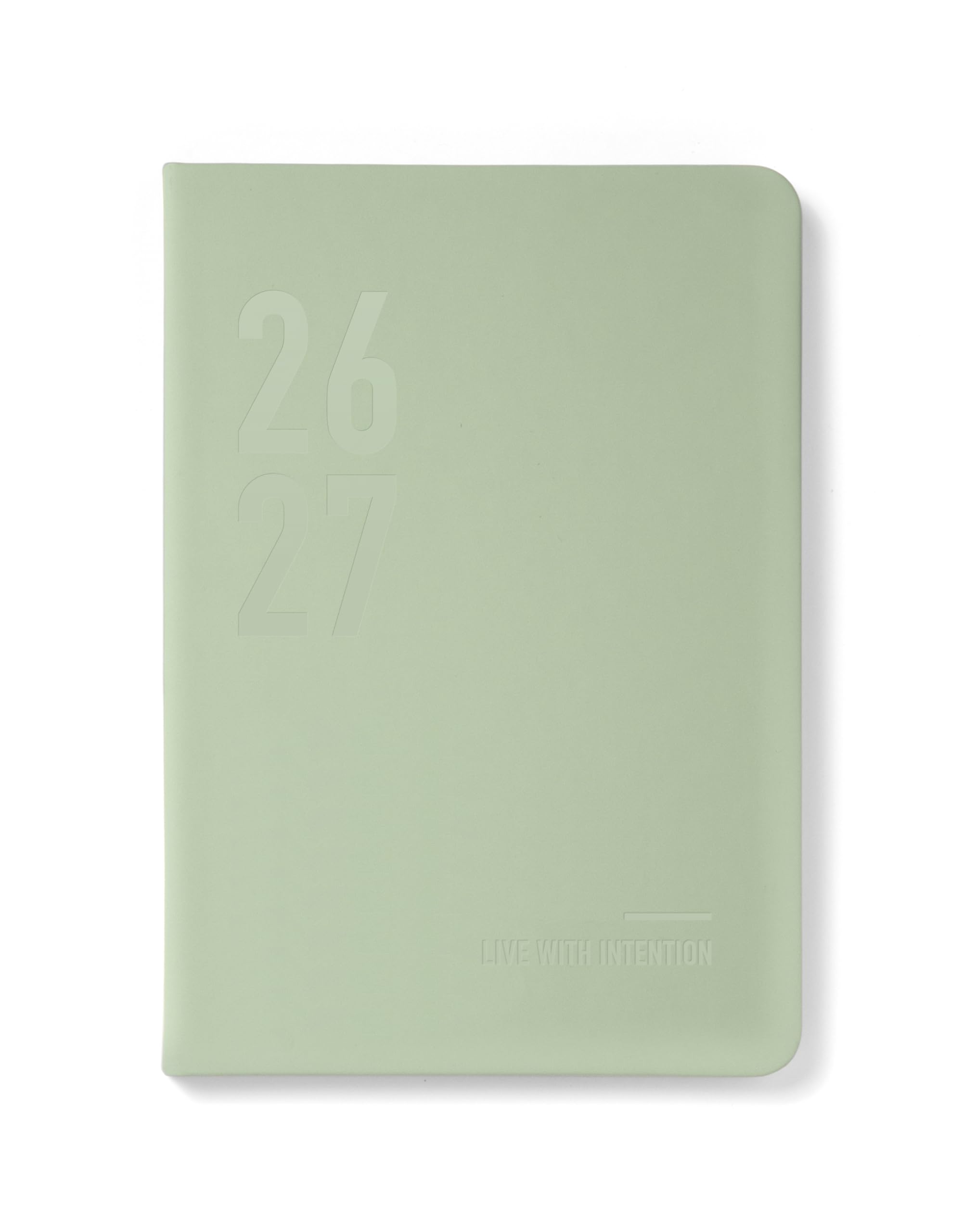 Letts of London Conscious A5 Academic 2026/2027 week to view diary - Sage 27-031824