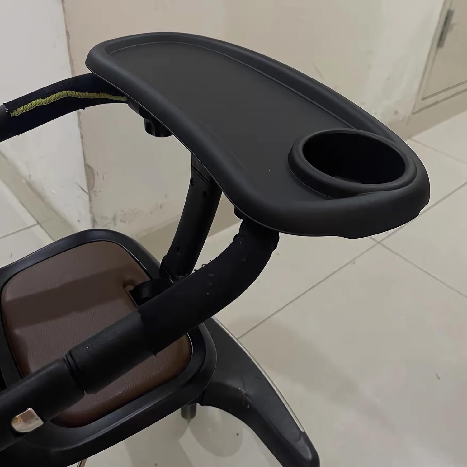 Vassoio Snack Per Carrozzine Portabibite - Passeggino Con Portabicchieri Clip Regolabile Vassoio Portaoggetti Divisorio Per La Maggior Parte Dei Tipi Di Passeggini Con Braccioli Partizione
