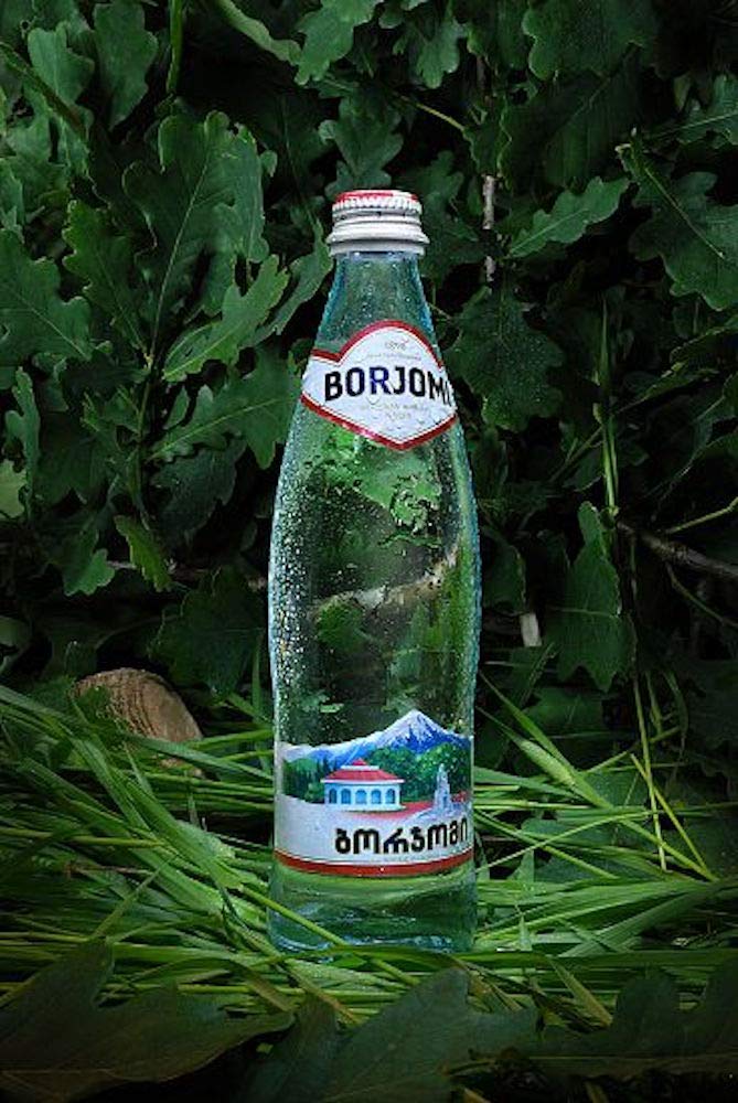 Acqua minerale gassata Borjomi acqua frizzante in plastica da 0,5 l Confezione da 48 (4x12)
