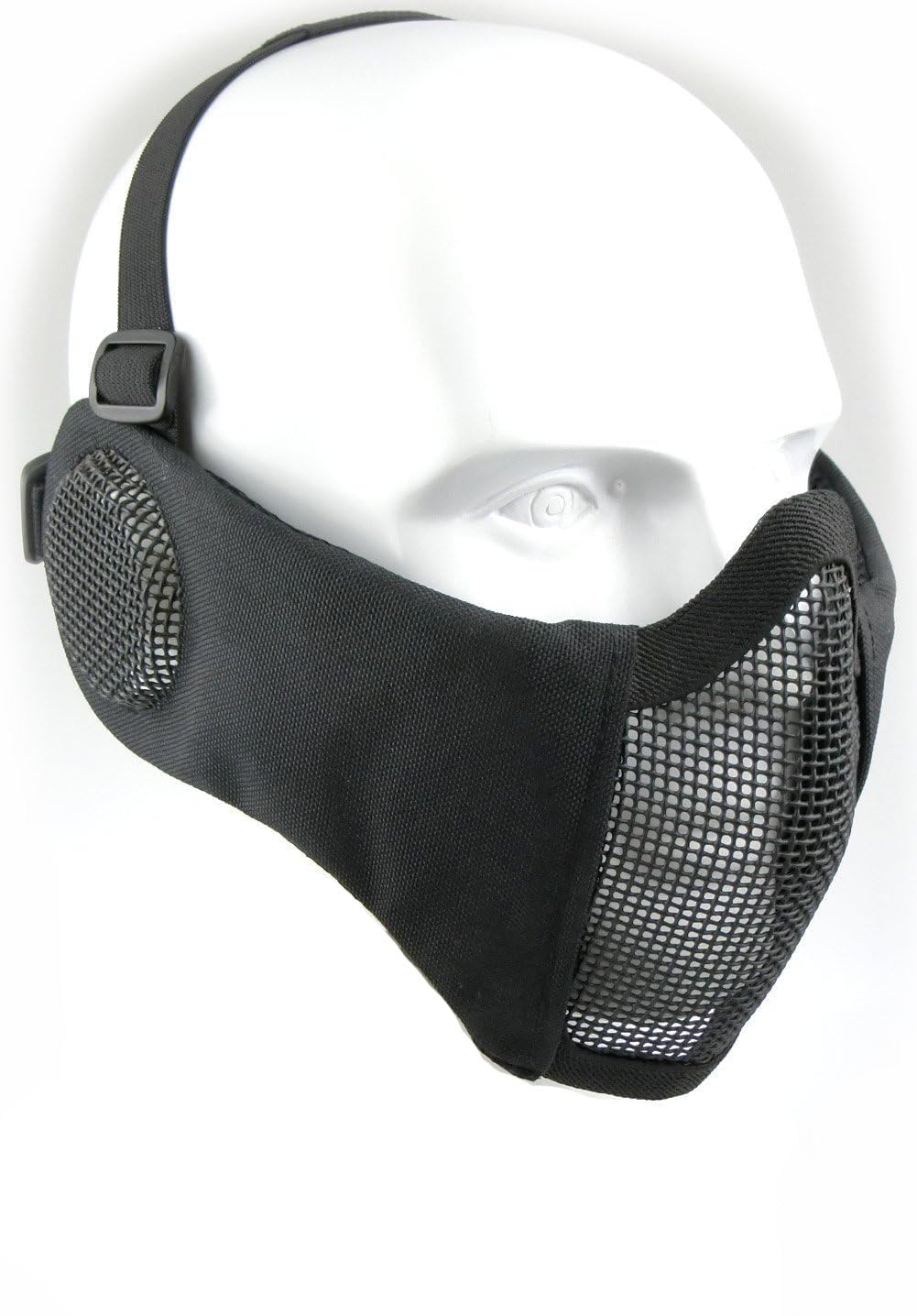 WorldShopping4U - Maschera Protettiva per Naso e Bocca con Copertura per Orecchie