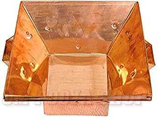 Om Pooja Shop Havan Kund In Copper For Homa 10X10 Inch