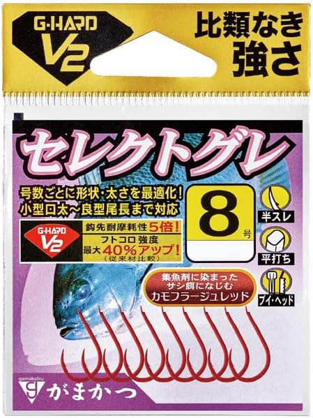 がまかつ(Gamakatsu) バラ G-Hard V2 セレクトグレ 68733 各種