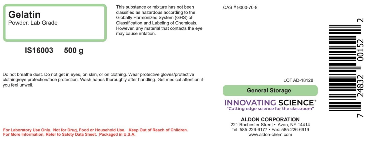 Innovating Science Lab-Grade Gelatin Powder, 500g - The Curated Chemical Collection