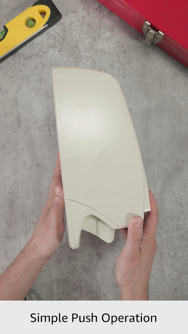 GOJO 800 Series Bag-in-Box Push-Style Lotion/Shower Soap Dispenser