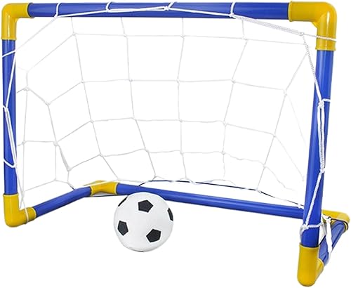Red de fútbol Portería de fútbol plegable portátil Red de fútbol Objetivo de entrenamiento de fútbol para niños, juego deportivo al aire libre,