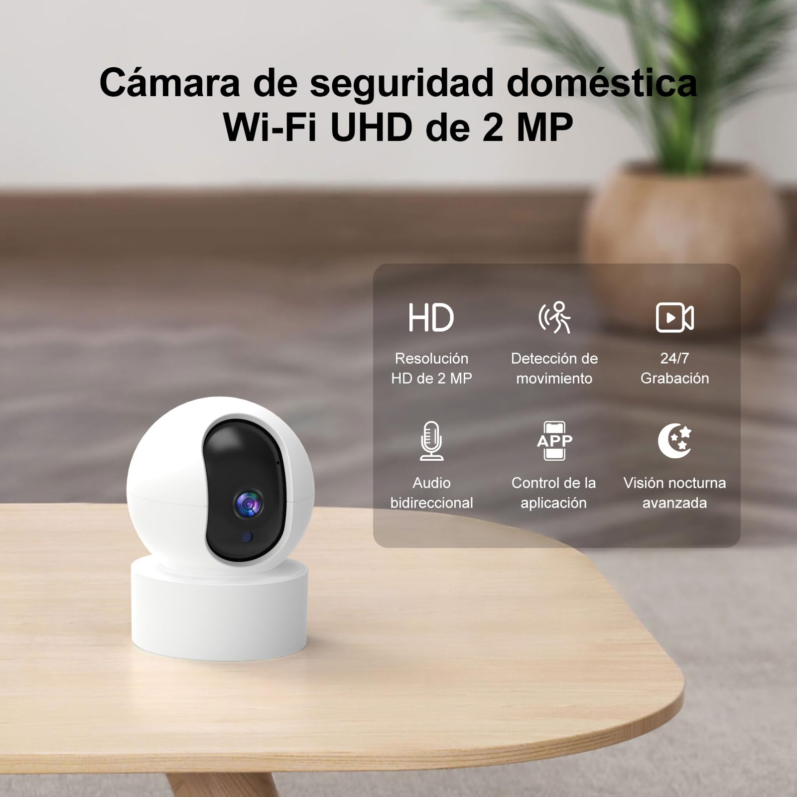 LWOHSI Sistema de Alarma de Seguridad para el hogar, Pantalla táctil inalámbrica de 12,9 cm (4.3"), Compatible con Alexa y Google Home y Apartamentos(22 Pieza)
