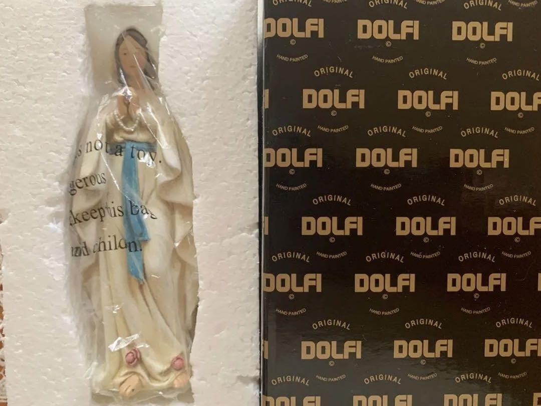 DOLFI社（イタリア）木彫りマリア像