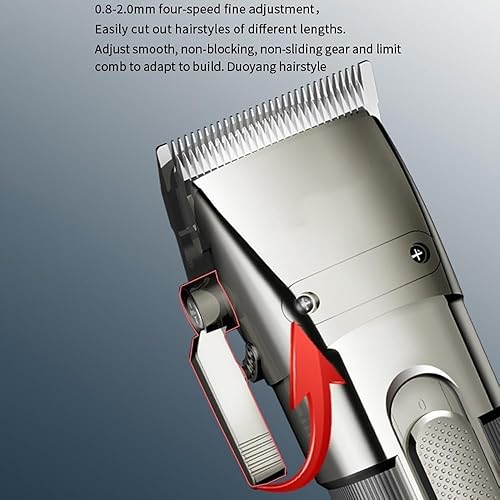 Professional Cordless Hair Clipper for Men - Rechargeable Trimmer