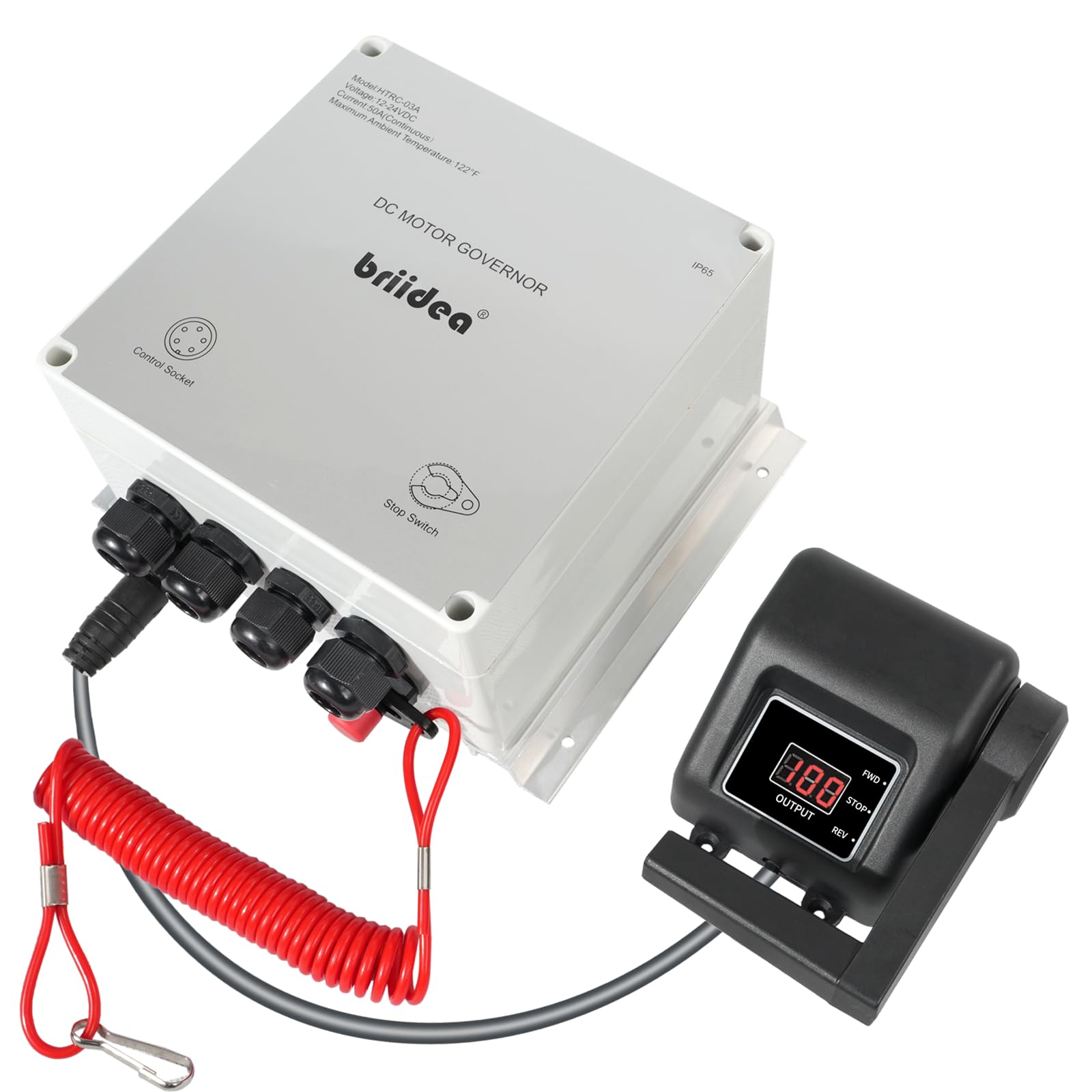 Photo 1 of Briidea 12V/24V 50A DC Motor Speed Controller
