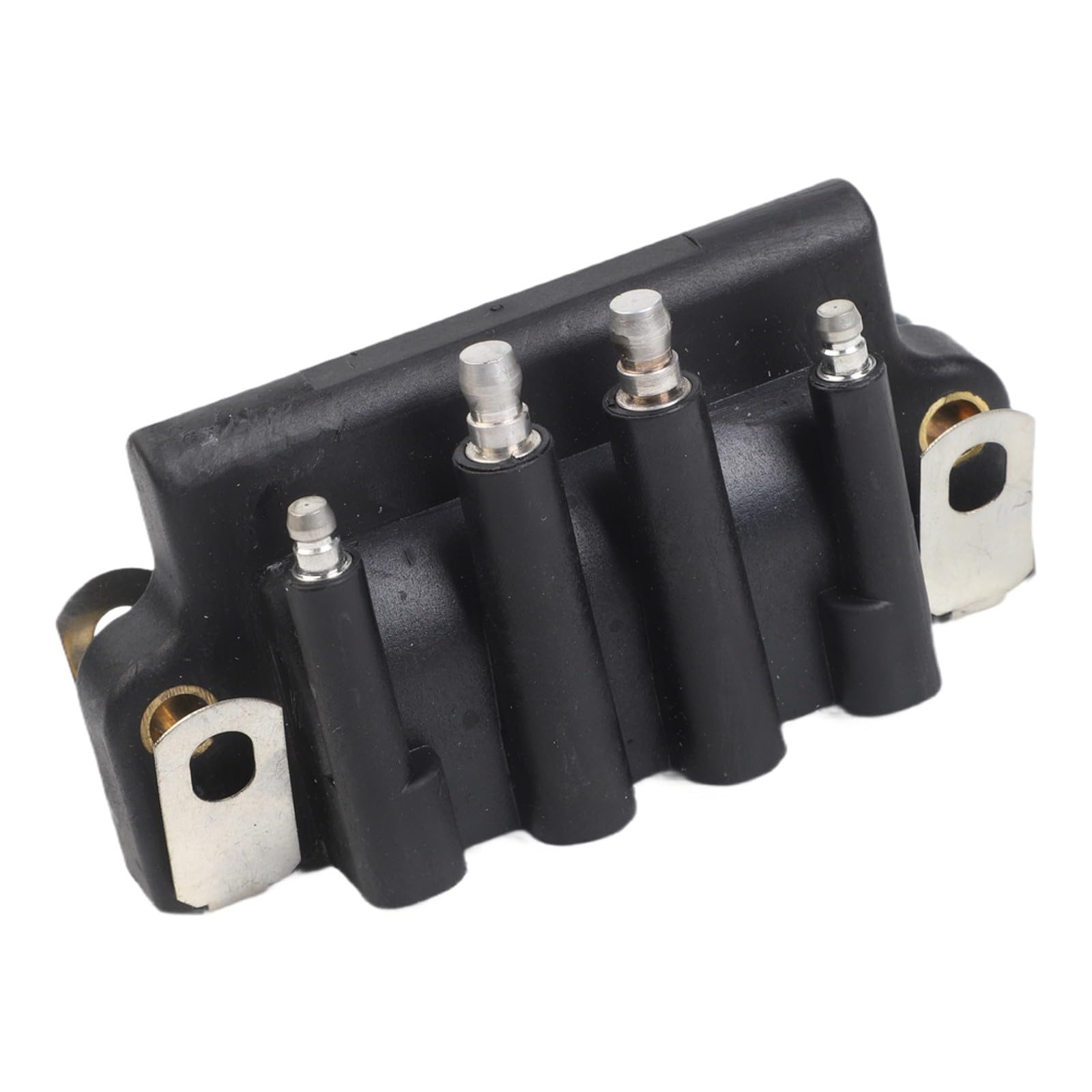 ReachMall Bobine d'allumage à double fil pour Johnson pour evinrude 583740 18-5170, pièce d'allumage marine noire pour réparation de bateau moteur 2-175 HP
