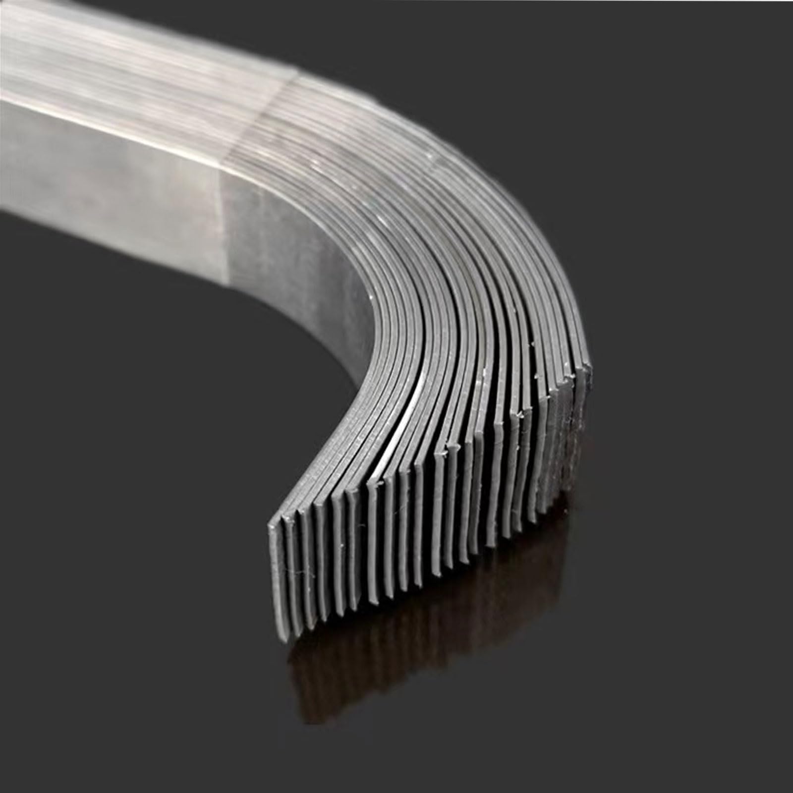 rflaueo 30pcs Aquarium Plant Weights: Bendable Aquatic Plant Anchors, Cuttable, Silver, 10cm x 1.4cm, Prevent Plants Floating - Image 4