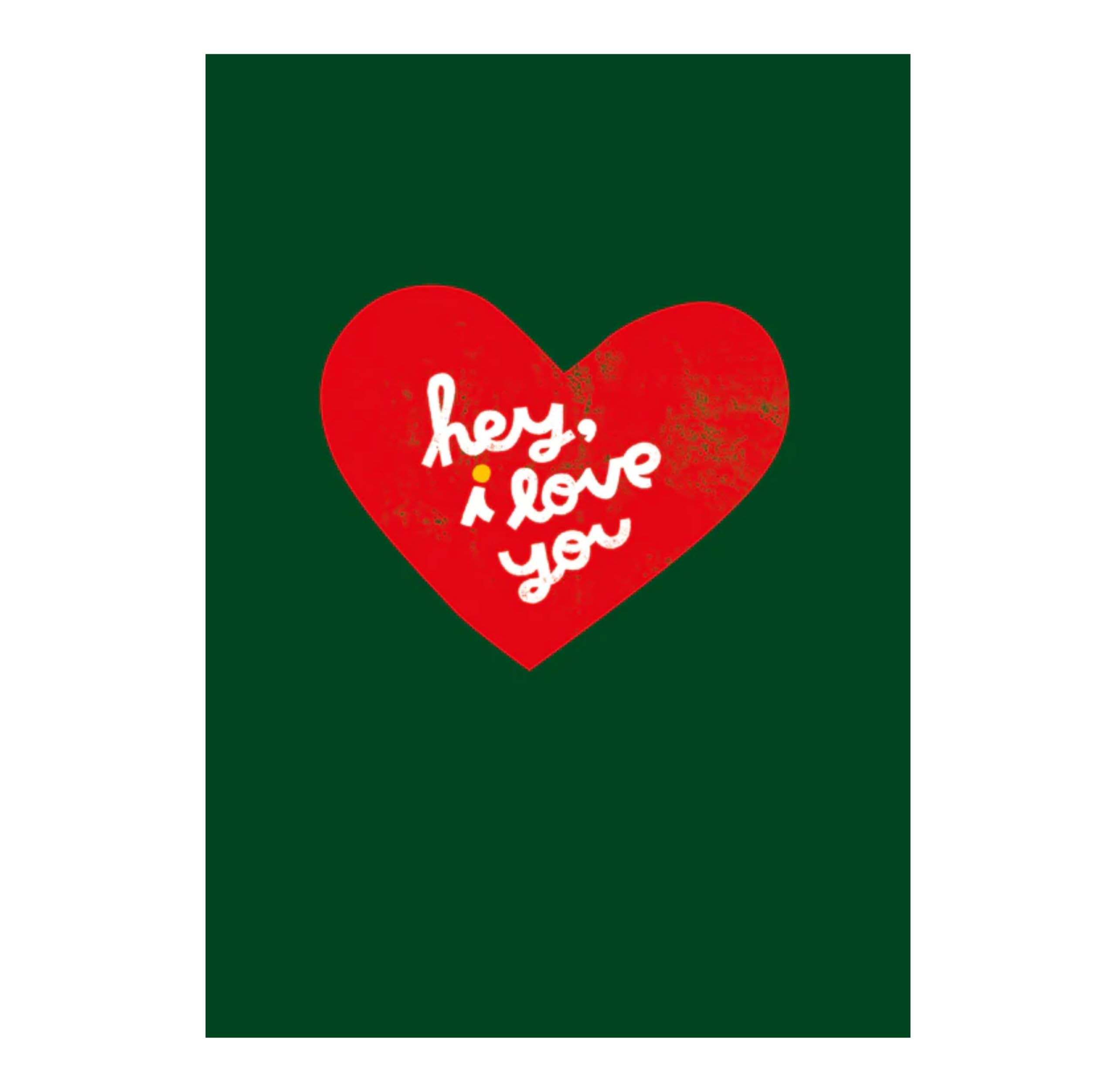 KATE SMITH Love Occasion Card 'Hey I Love you' Birthday, Anniversary, Thank you Card