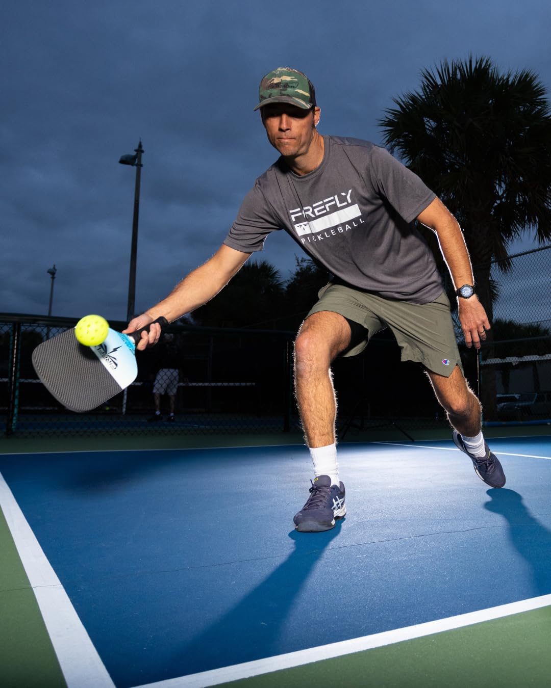 FIREFLY The One S1 Pickleball Paddle | USAPA Approved | 12K Carbon Fiber | Edgeless | Durable
