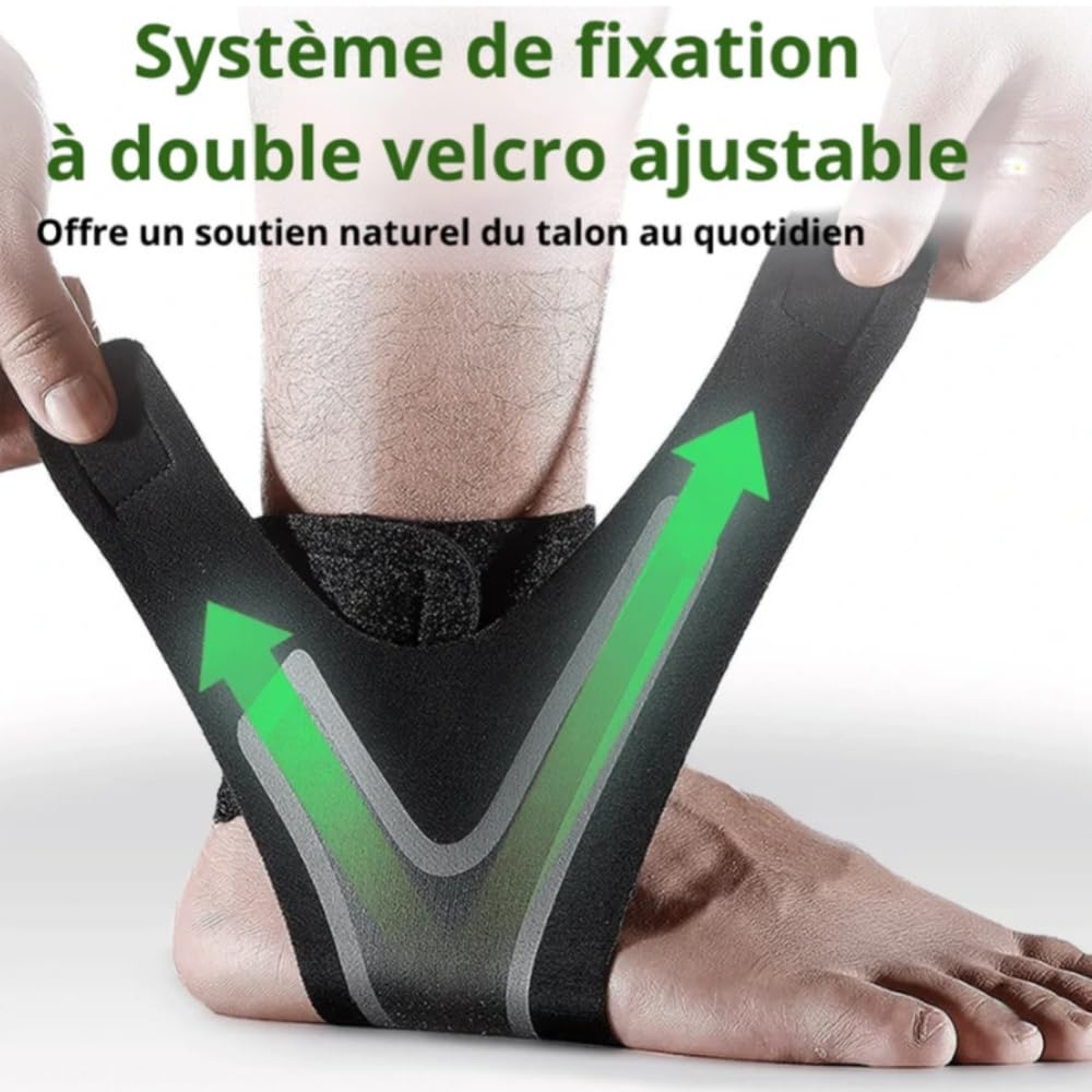 MEIION Samargo Relief - Soutien plantaire avance 1 Paire de chevillères respirantes et réglables, soutien pour chevilles faibles, idéales pour sportifs homme et femme, course, football, basketball