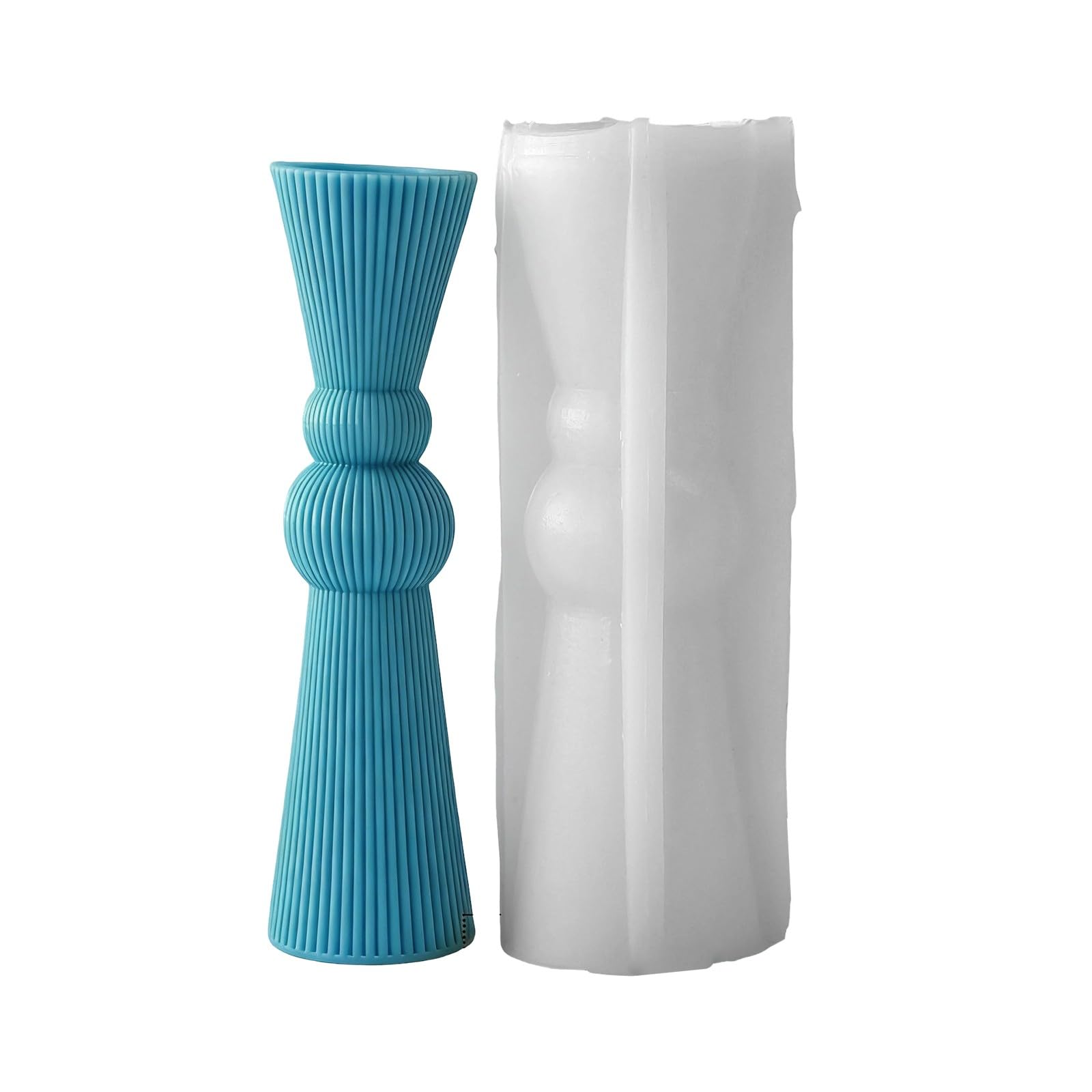 YTtkku Food Grade Silicone Striped Roman Column for Soap and Chocolate Making Easy Demold Striped Roman Silicone