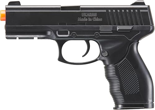 Pistola Airsoft con resorte V310 (color negro)