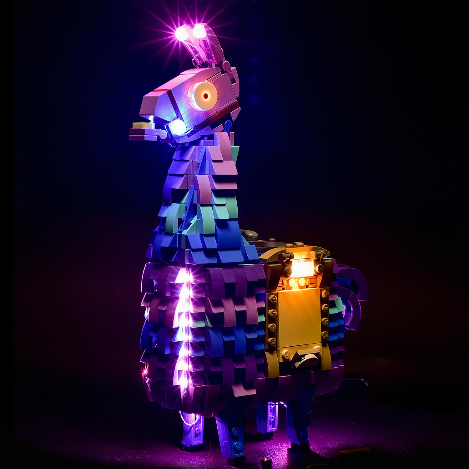 flashebrick LED Light Kit for Lego Supply Llama Set, Lighting compatible with Lego Supply Llama 77071 Building Blocks Model (NOT Included The Model Set)