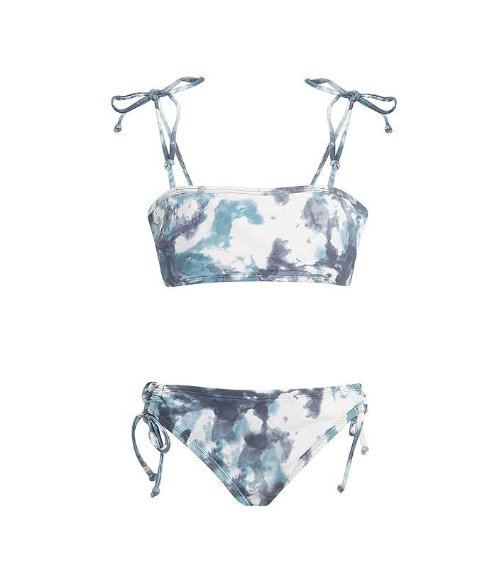 Kanu Surf Girls' Groovy Beach Sport Bandeau Bikini 2-Piece Swimsuit