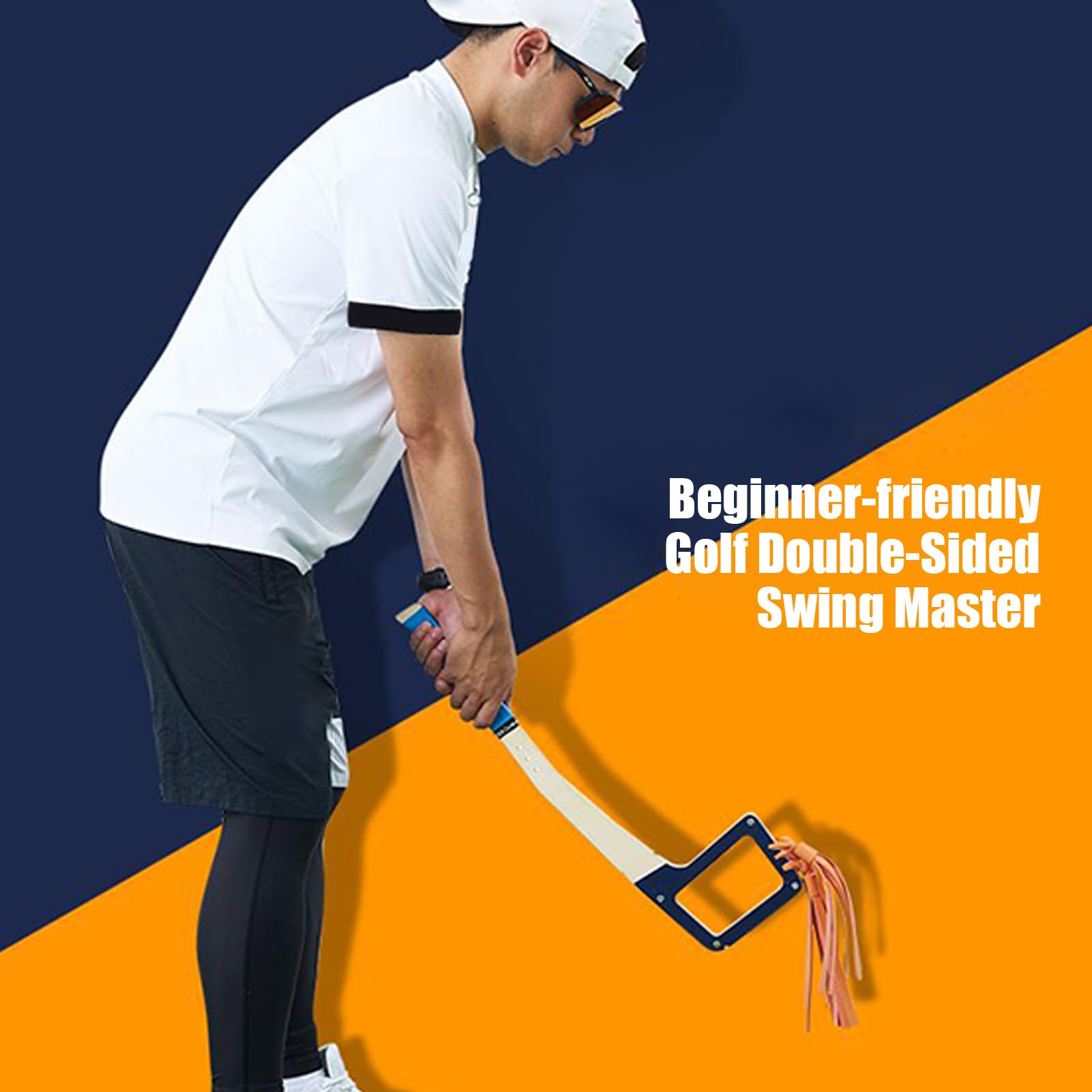 Bastone da golf per allenamento, per allenamento al polso, per migliorare la resistenza, flessibilità, equilibrio, sportivi, gadget per uomini, donne, principianti, padre