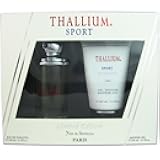 Thallium Sport Fragrance Set for Men: EDT Spray 3.3 Ounce & Shower Gel 3.3 Ounce
