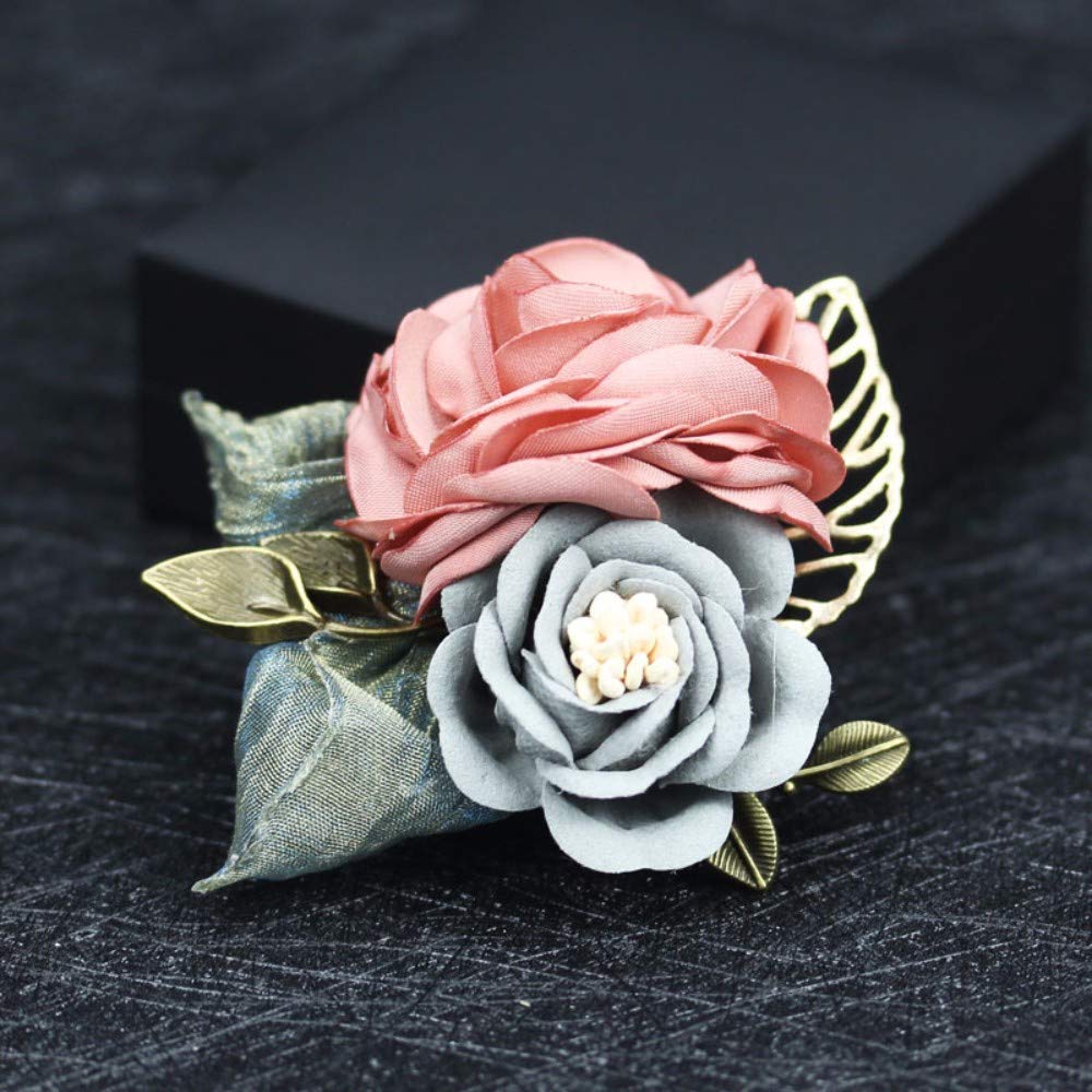 Vind broche roze bloem op - april 2026