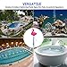 Floating Pool Thermometer, Large Display with String Easy to Read, Shatter Resistant, for Outdoor & Indoor Swimming Pools, Spas, Hot Tubs, Jacuzzis & Aquariums (Flamingo)