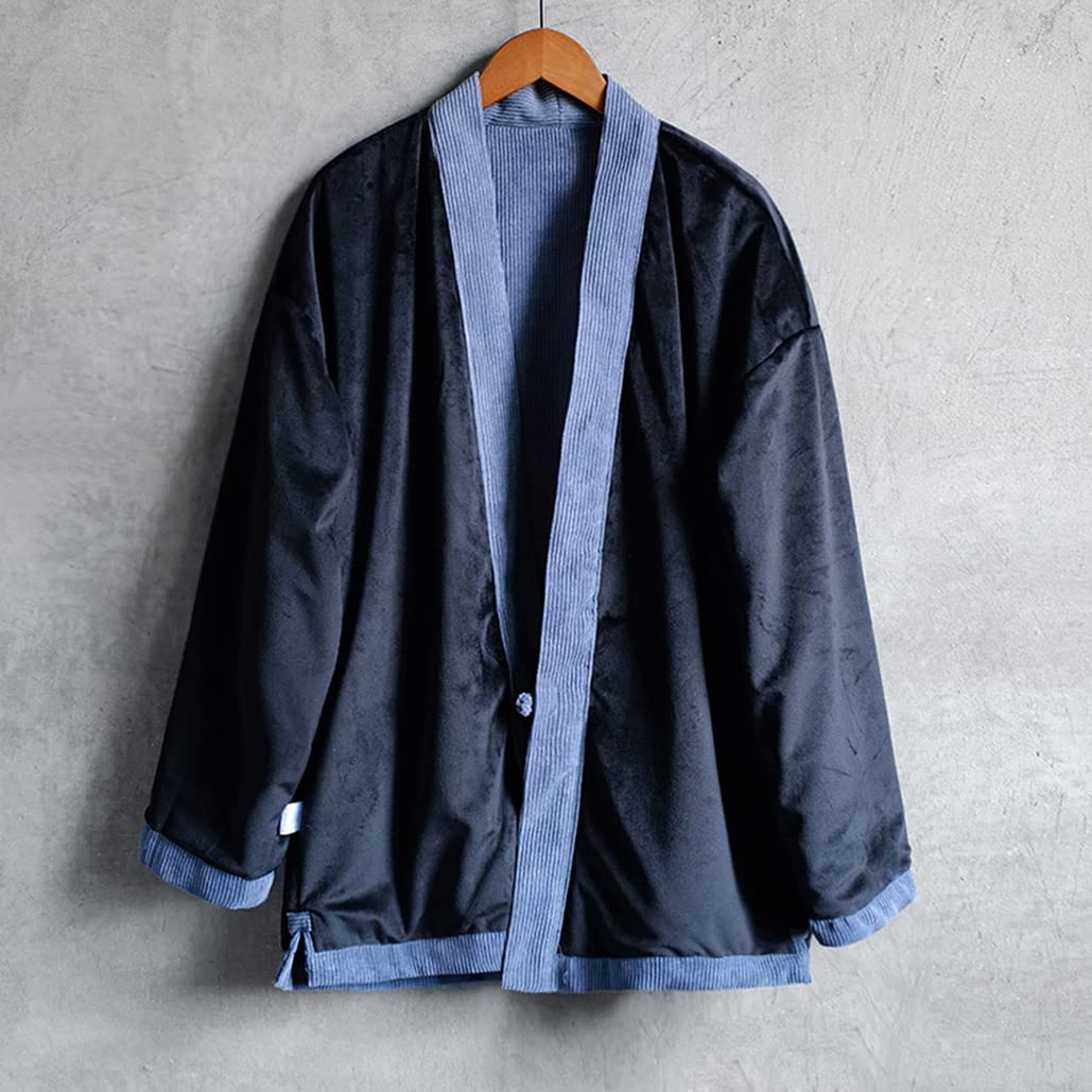 Tang Suit zimowy 100% bawełna męski mundur Tai Chi z długim rękawem chińskie tradycyjne ubrania topy, zimowy bawełniany garnitur Tang Men Hanfu, grube ciepłe ubrania Tai Chi mundur kung fu