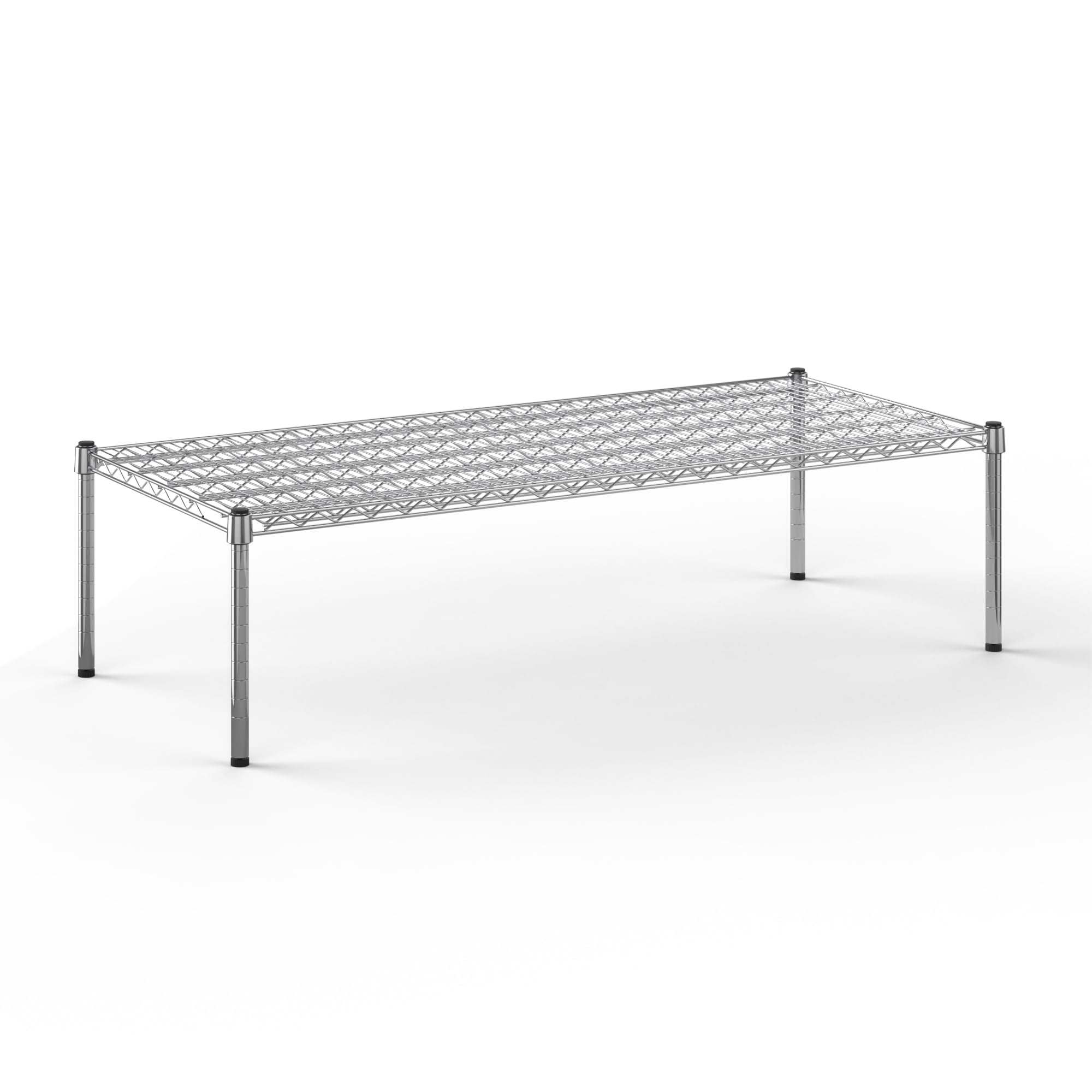 24" Deep x 54" Wide x 14" Height Wire Shelving Kit | 1-Tier | NSF Commercial Storage Rack Unit