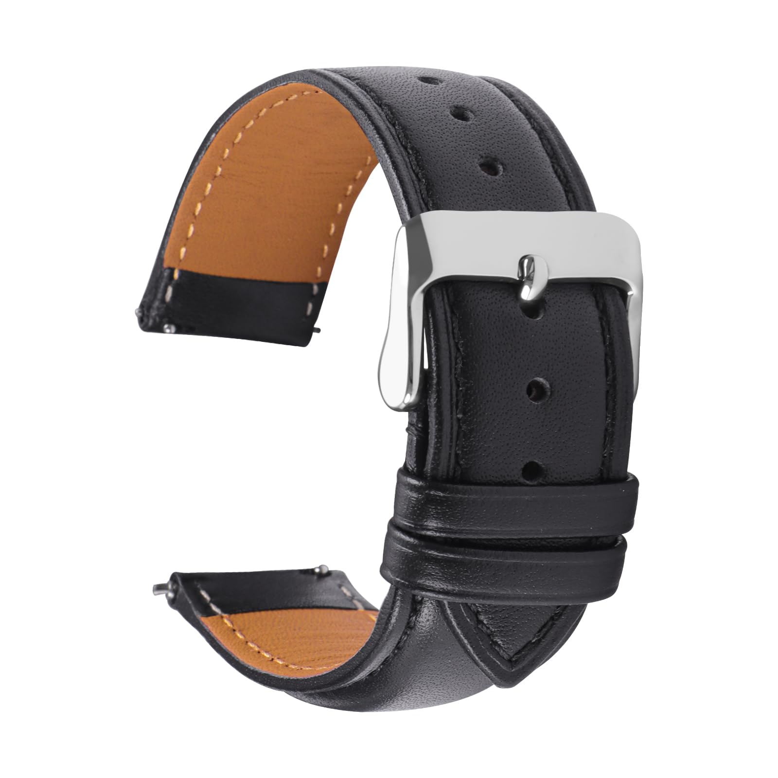 JFMANMSDS Vintage Leder Uhrenarmbänder, Schnellverschluss Uh