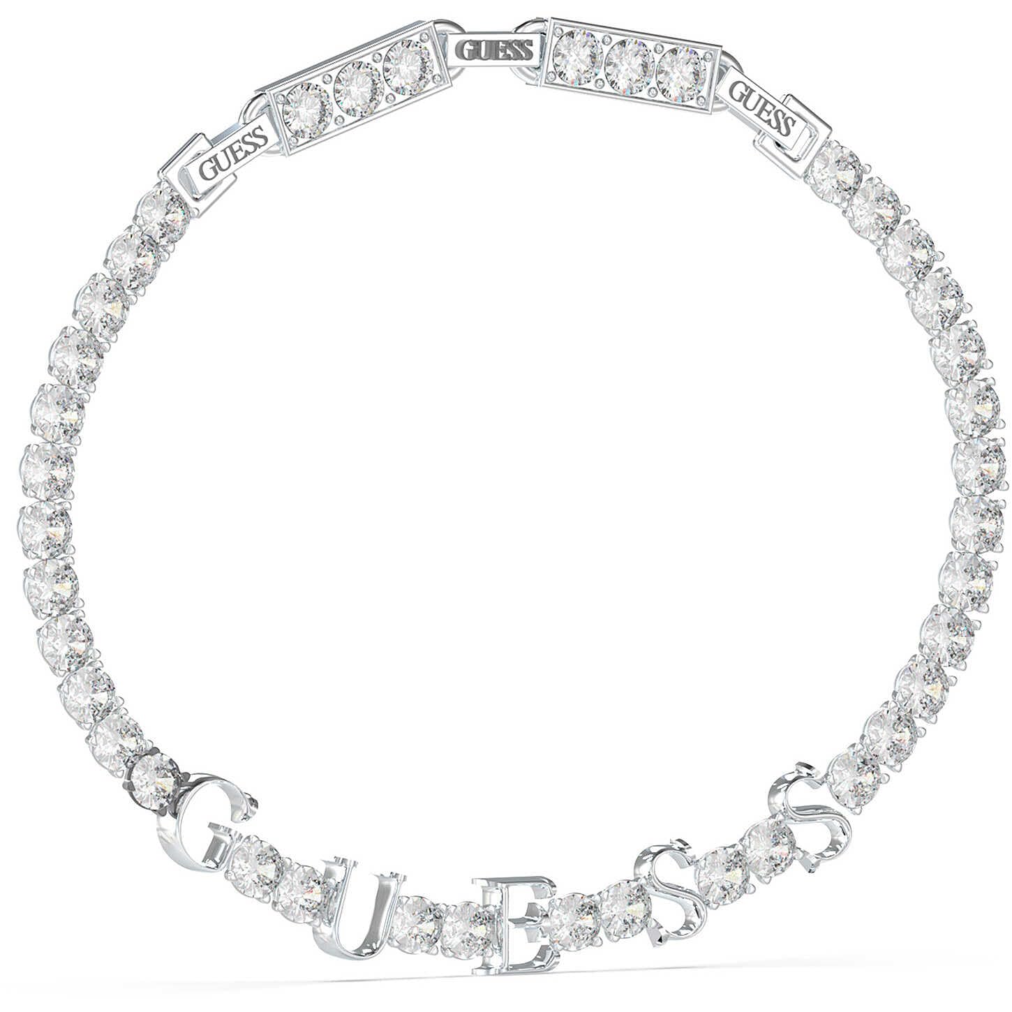 Guess Bracciale Arm Party JUBB04218JWRHT-U In Acciaio Inossidabile - Gioiello Moderno E Resistente Per Donna