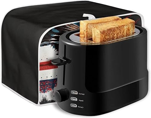Miniatura 6 de ZFRXIGN Cubierta para tostadora de águila calva de 2 rebanadas de ranura ancha para electrodomésticos, accesorios de decoración de cocina, cubierta