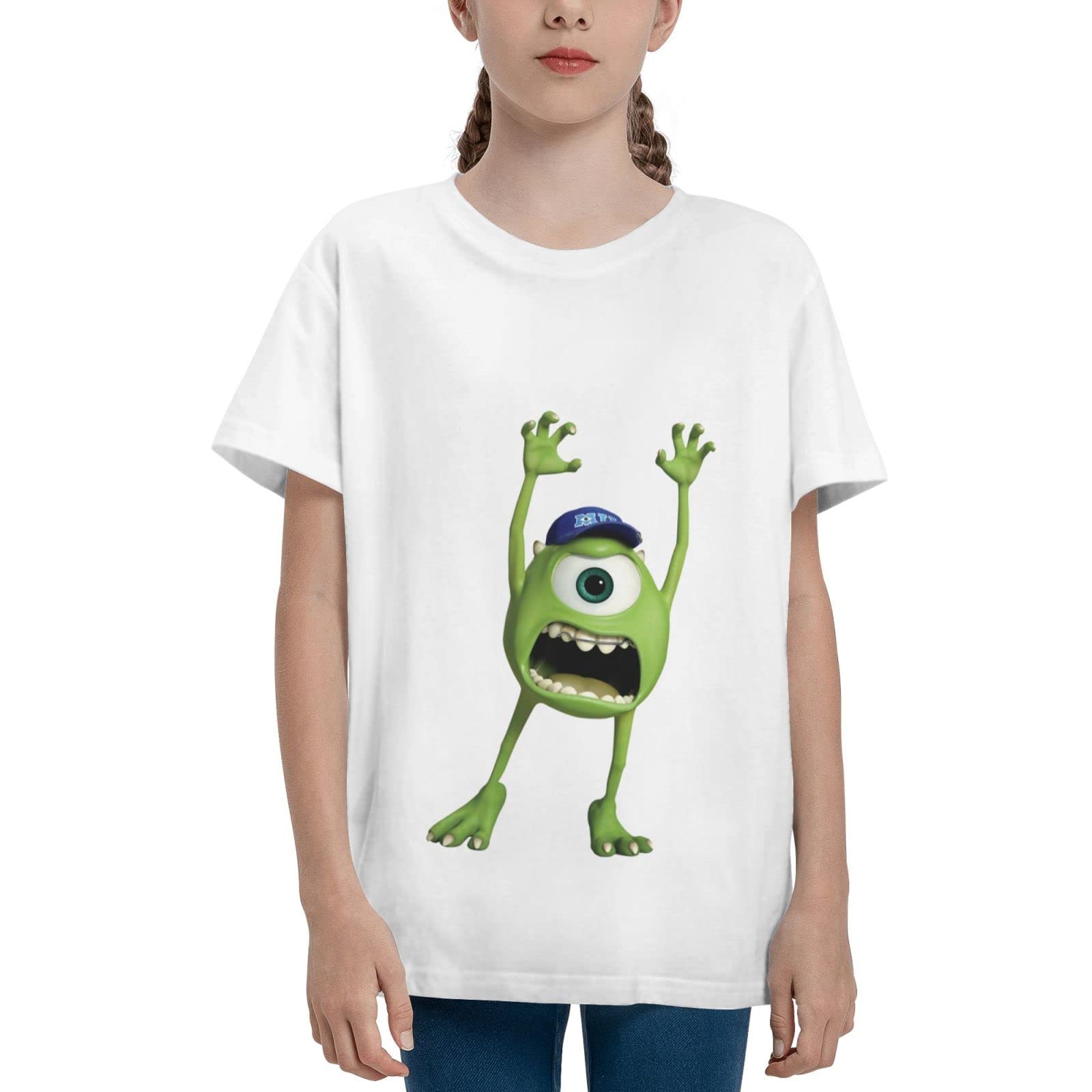 Amazon.co.jp: Tシャツ 子供用 モンスターズインク マイク 半袖 ティー 