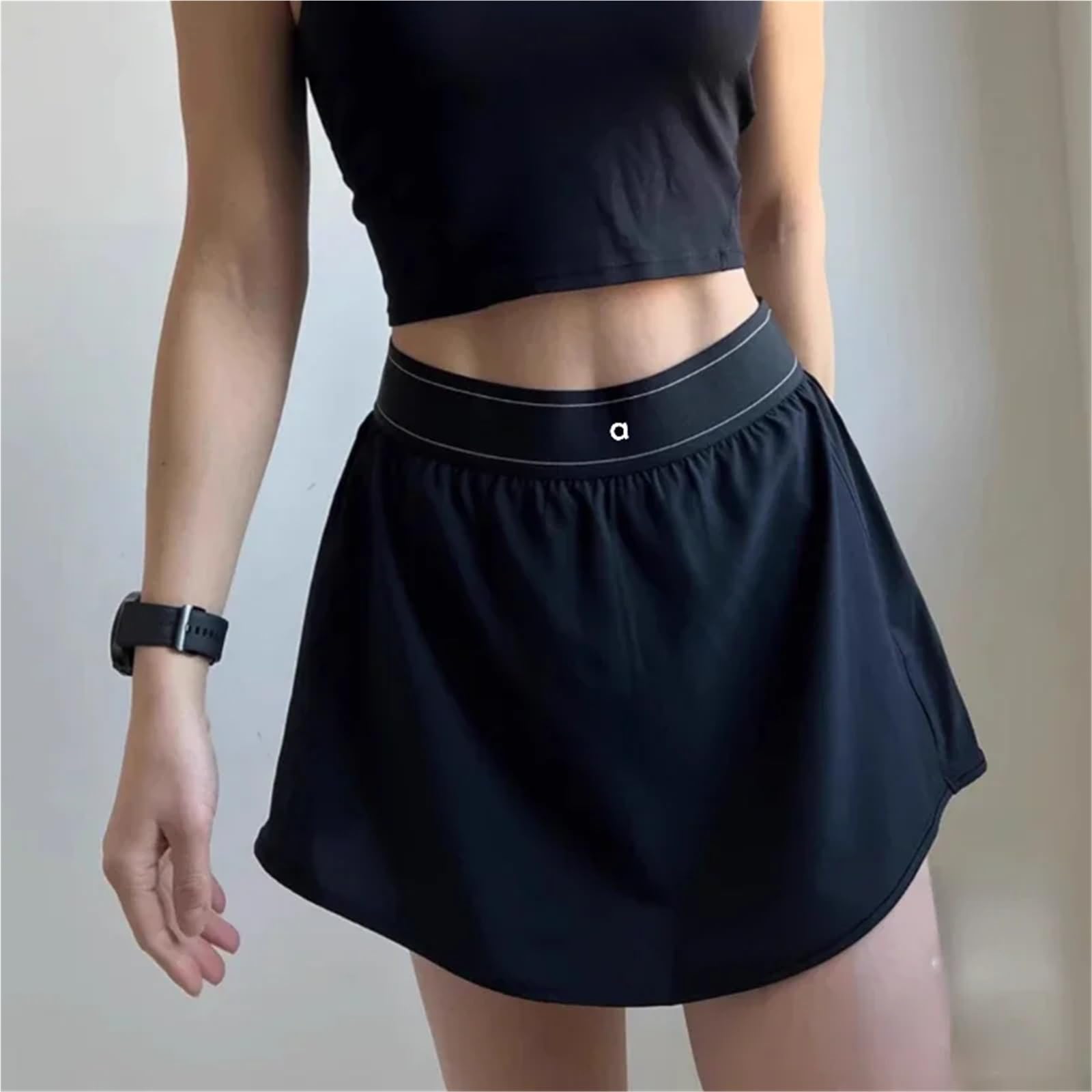 Falda Deportiva for Deportes al Aire Libre, Falda de Tenis, Fitness Transpirable Falda Tenis Mujer