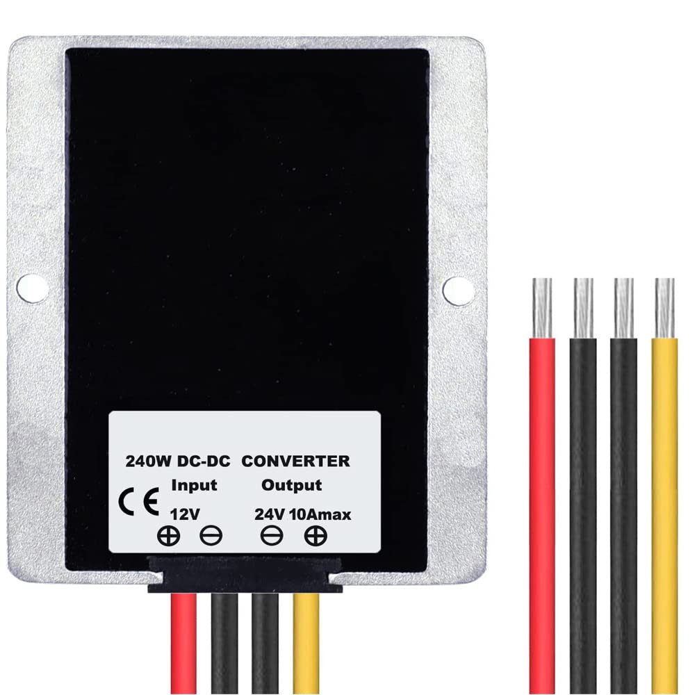 Gebildet Regolatore di tensione DC/DC 12V step-up 24V 10A 240W impermeabile