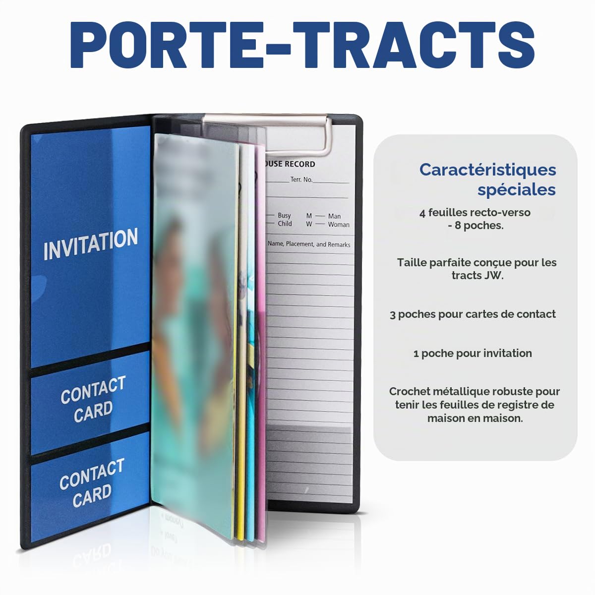 Porte-tracts pour témoins de Jéhovah, cadeaux JW.org , fournitures de terrain pour témoins de Jéhovah, fournitures pour pasteur témoins de Jéhovah, Accessoires de témoins de Jéhovah, porte-tracts et